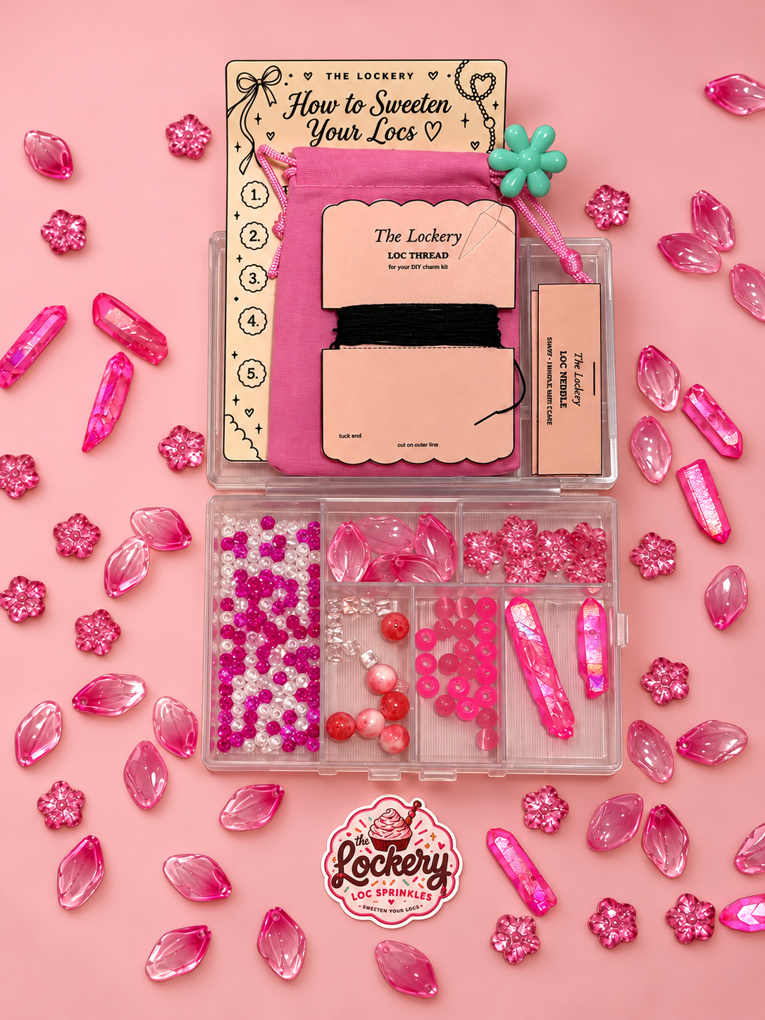 Pink Sakura Delight — Loc Sprinkles Kit